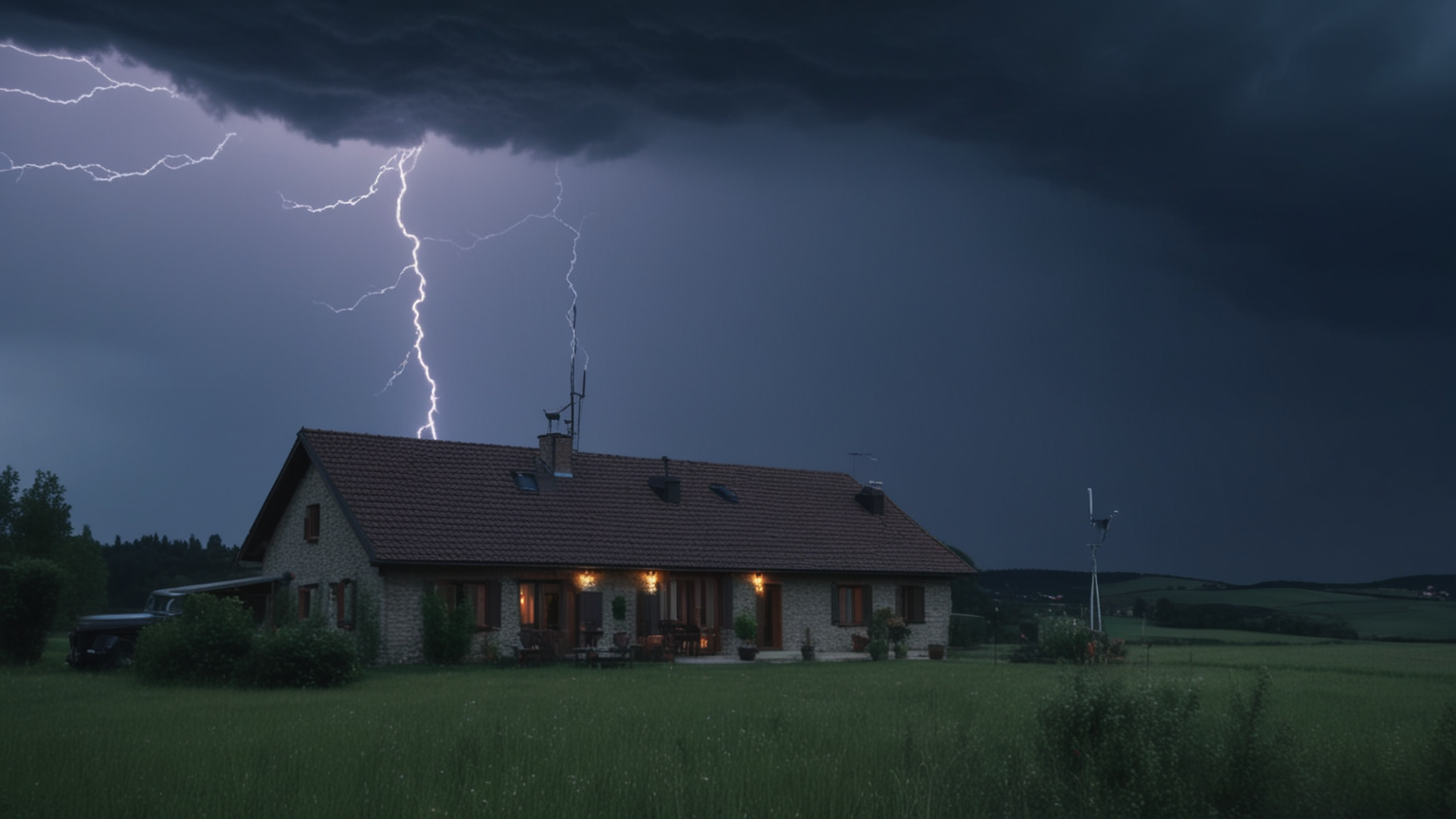 Bouřka a ochrana routeru
